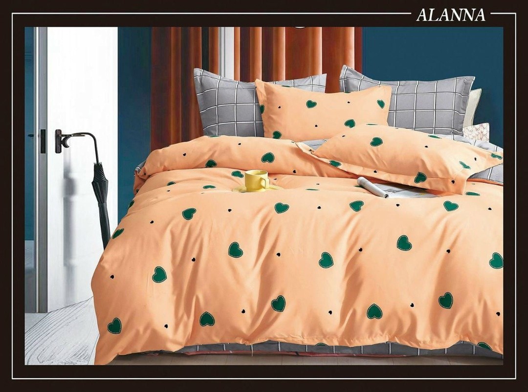 комплект постельного белья alanna,комплект постельного белья alanna сатин,комплект постельного белья,комплект постельного белья alanna евро,комплект постельного белья сатин