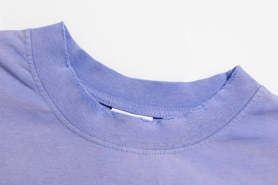 vetements фиолетовая хлопковая футболка,vetements футболка