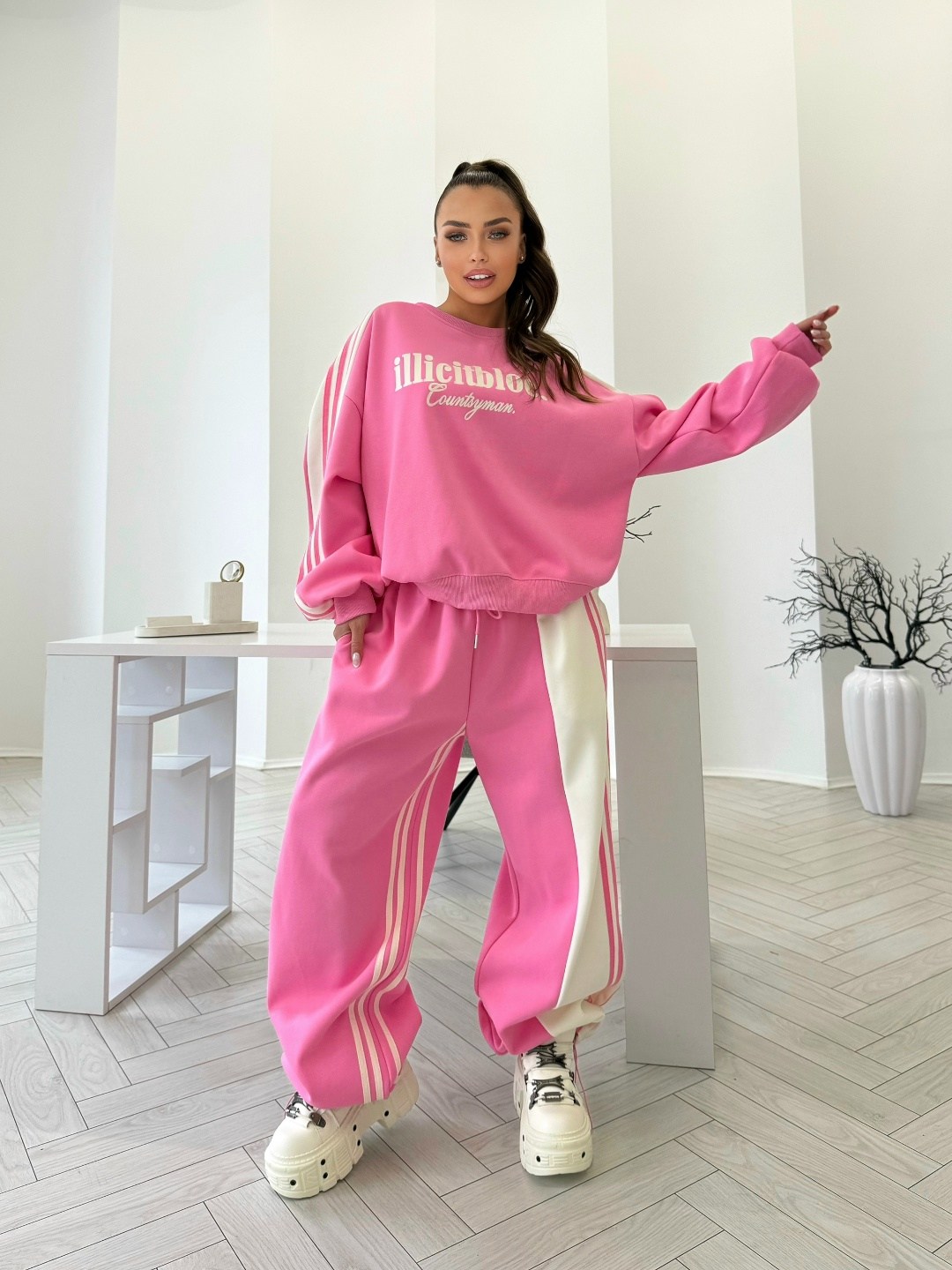 спортивный костюм женский,спортивные костюмы оверсайз,костюм на флисе,женский костюм,спортивный костюм