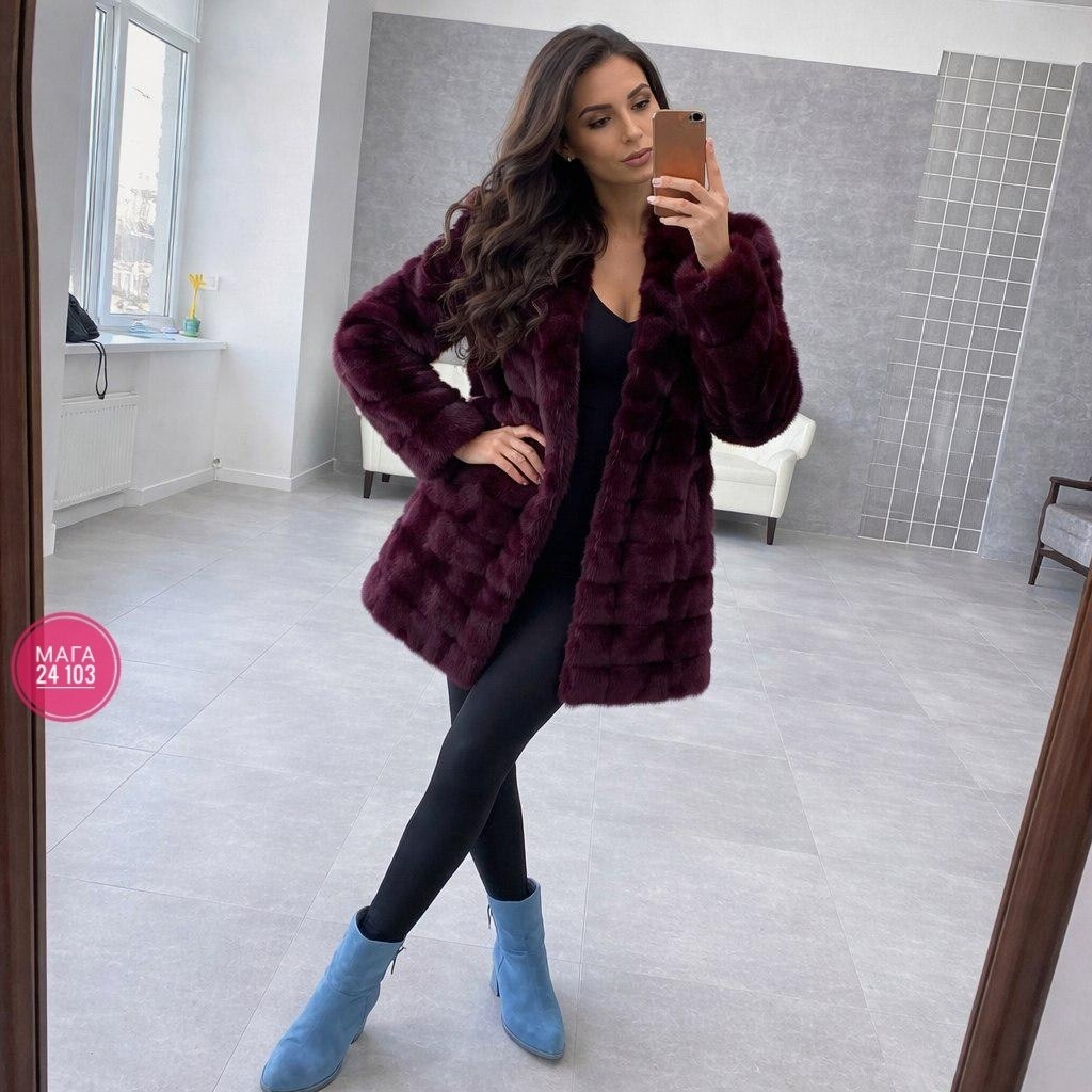 шуба бордового цвета,бордовая шуба,бордовая норковая шуба,шуба марсала,норковая шуба
