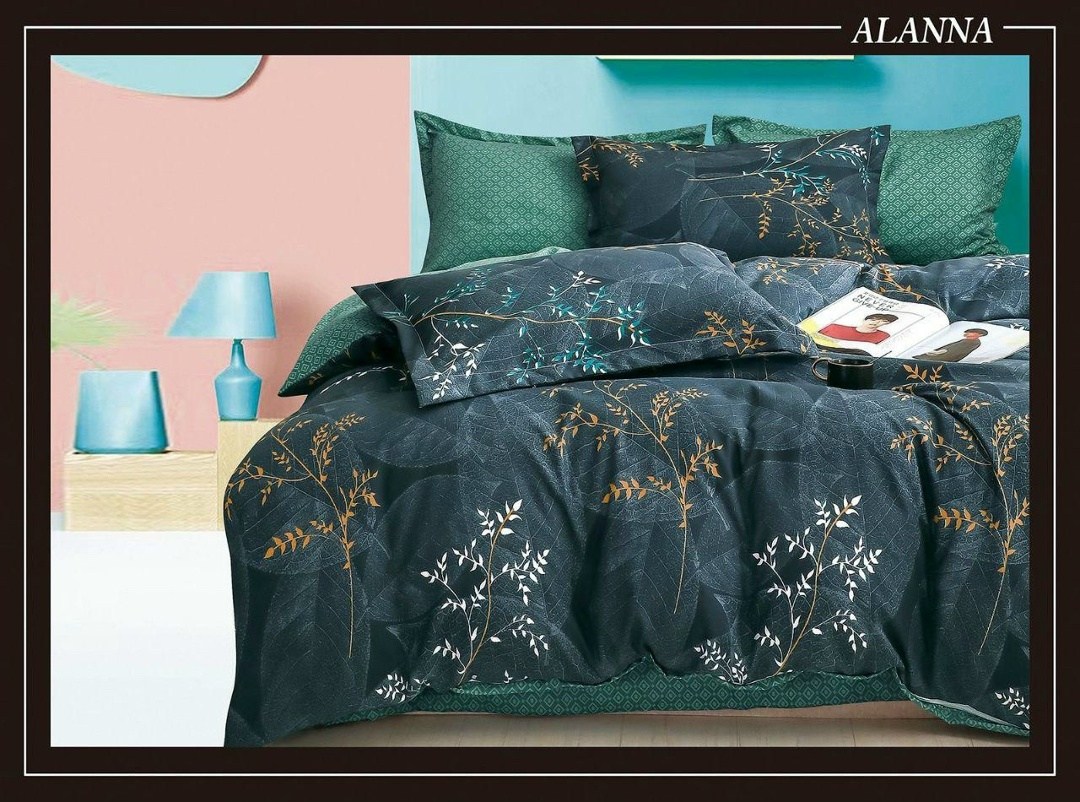 комплект постельного белья alanna,комплект постельного белья alanna сатин,комплект постельного белья,комплект постельного белья alanna евро,комплект постельного белья сатин