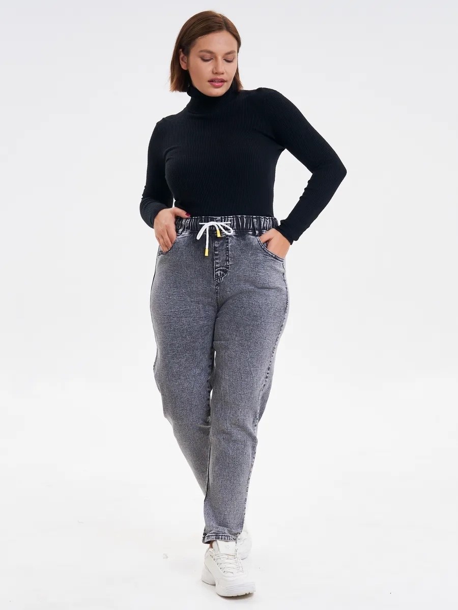 джинсы женские,джинсы женские серые,джинсы мом,джинсы бананы женские,мом джинсы женские серые на резинке