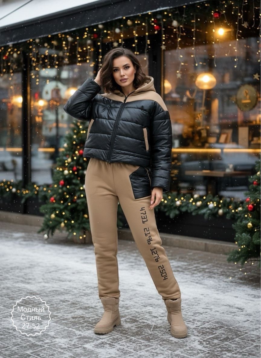 зимний костюм тройка женский с курткой,женская куртка,костюм тройка с курткой,модная женская куртка,женская зимняя куртка