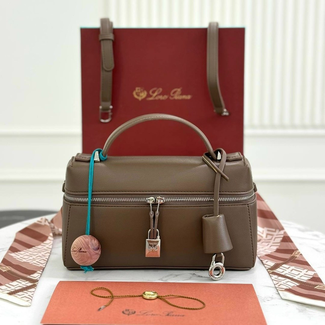 сумка женская премиум,loro piana сумка,модная сумка,сумка,винтажная шкатулка для сумок loro piana