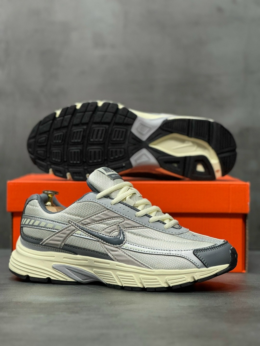 кроссовки nike initiator,кроссовки nike,кроссовки в стиле nike copy 1:1,кроссовки nike initiator для бега,кроссовки nike initiator grey