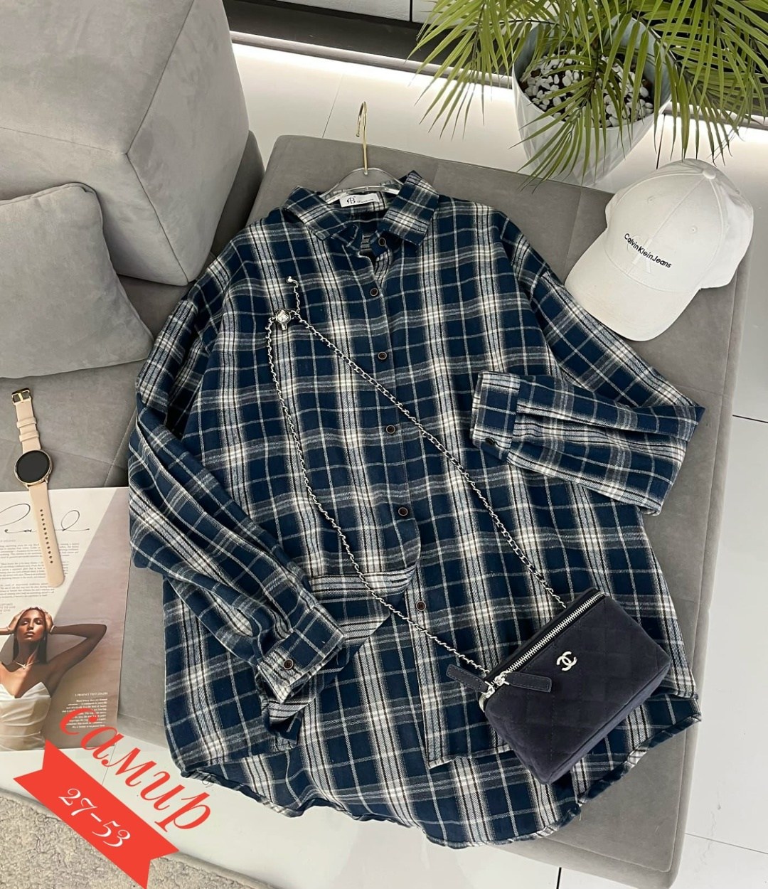 рубашка женская оверсайз в клетку,рубашка в клетку,рубашка в клетку с майкой beststyle,рубашка женская,рубашка оверсайз