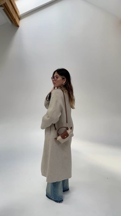 шерстяное пальто,пальто длинное шерстяное,пальто модное,пальто оверсайз из шерсти мериноса,длинное пальто