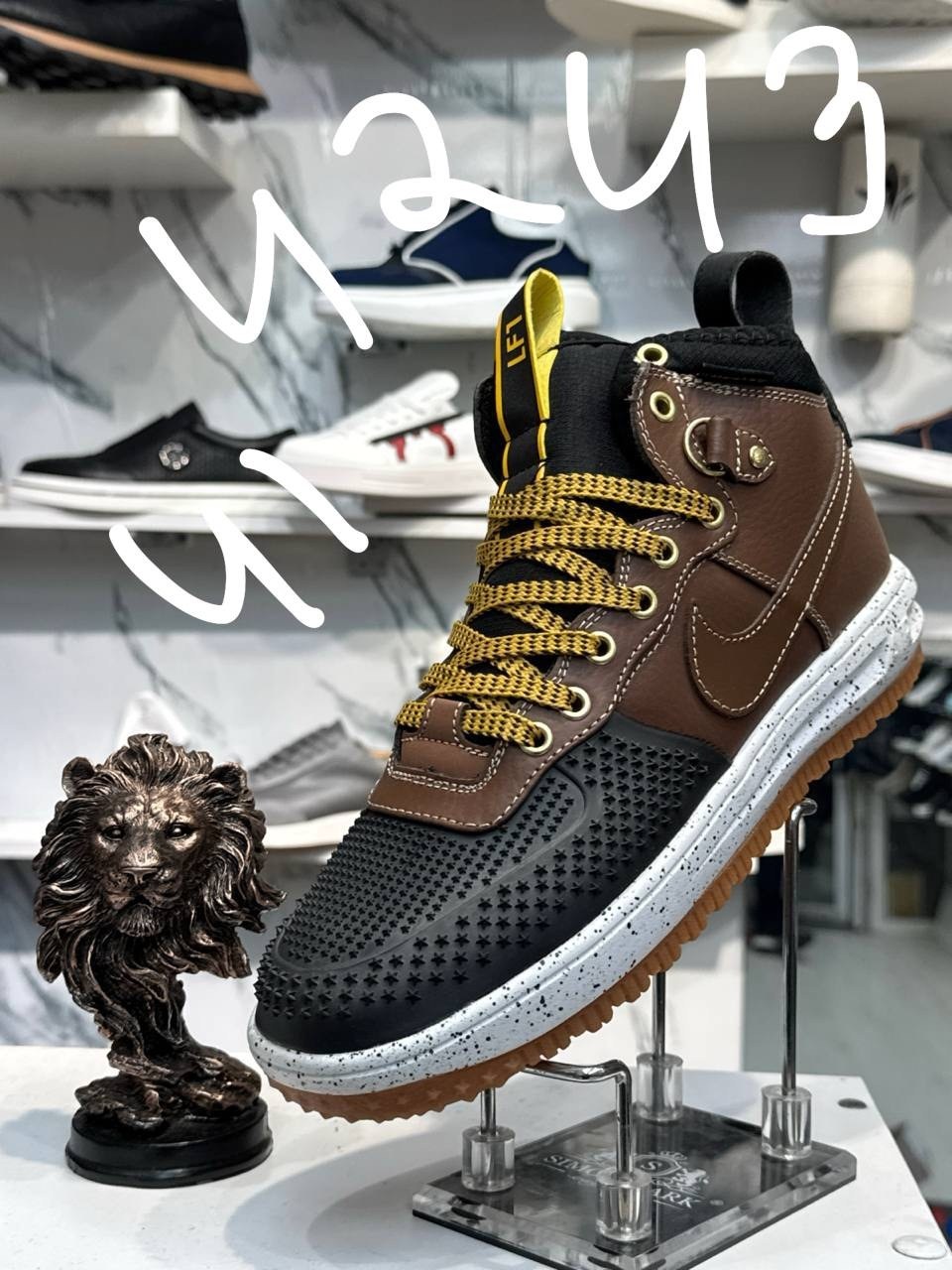 nike lunar force 1 duckboot,nike air force 1 lunar duckboot,мужские зимние кроссовки nike duckboot 17,nike lunar force 1 duckboot watershield brown зимние,зимние кроссовки мужские nike air force 1