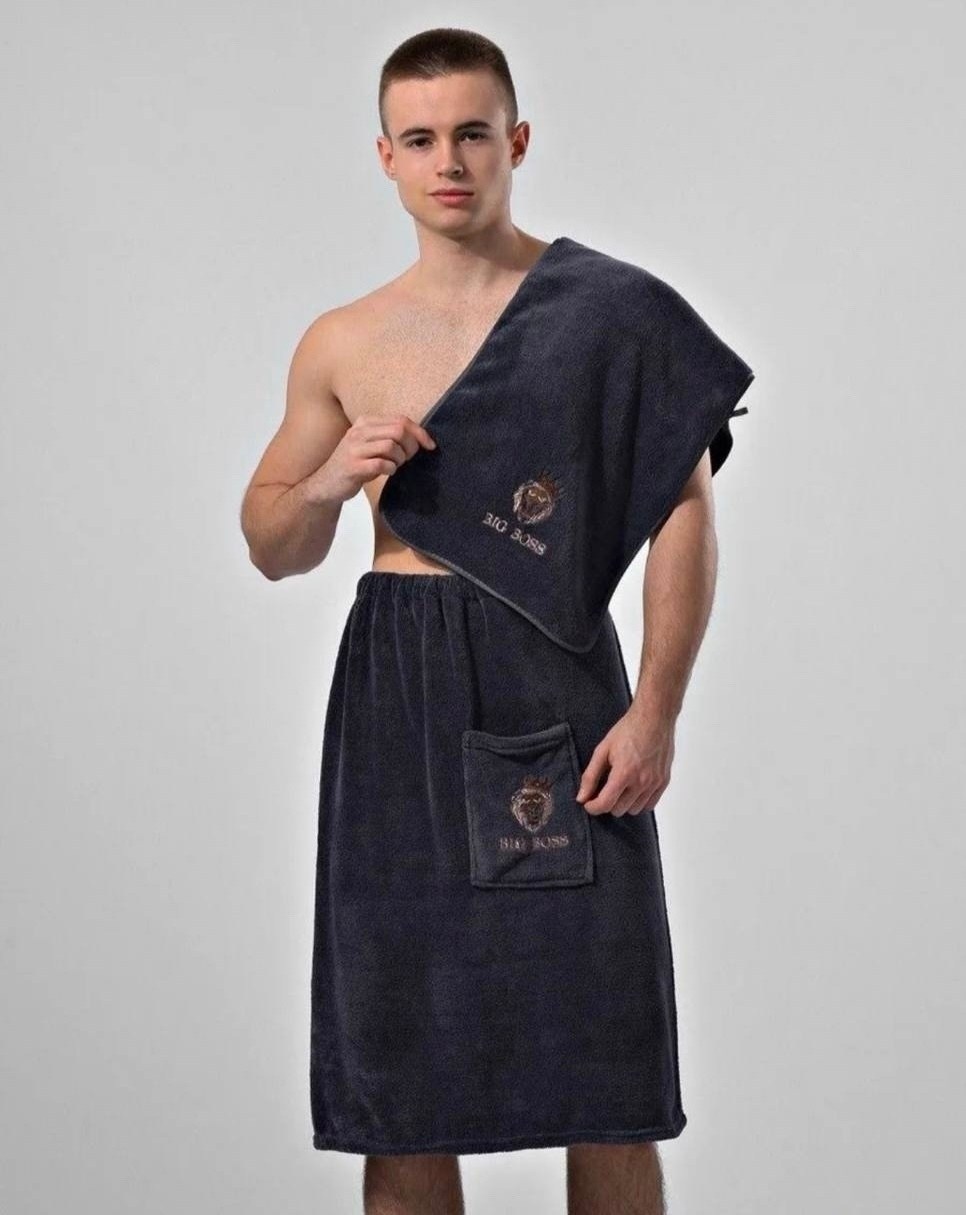 karna килт махровый,килт для бани мужской,килт для бани,набор для сауны мужской махровый,килт для бани мужской махровый