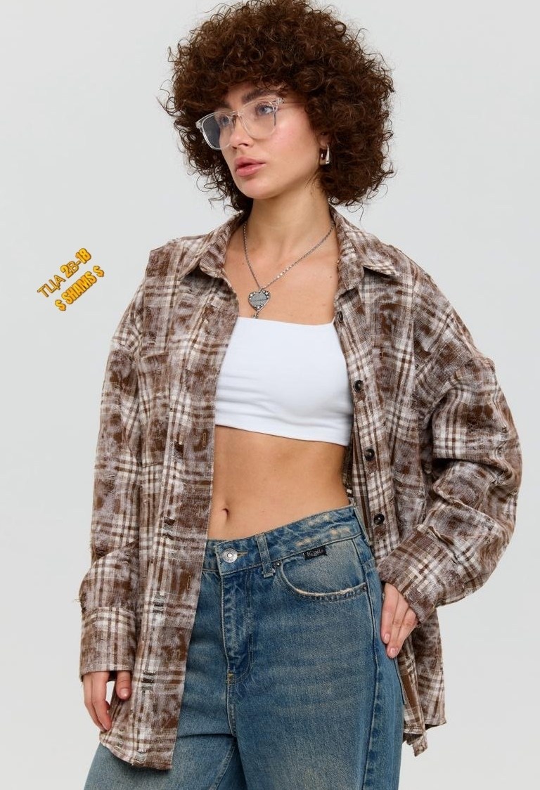 рубашка в клетку летняя оверсайз удлиненная koktash,рубашка в клетку оверсайз vittoria vicci,женская рубашка в клетку оверсайз,рубашка oversize фланелевая в клетку с карманами,рубашка в клетку женская