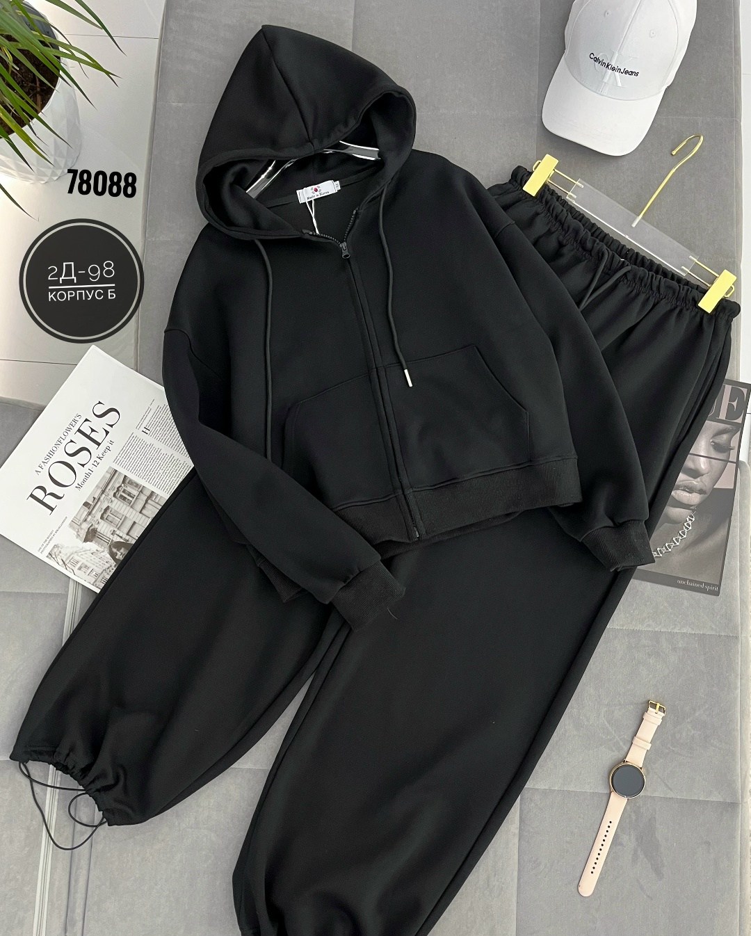 костюм спортивный на молнии с кулиской konst&kris 255151756,женские костюмы на флисе,костюм двойка,спортивный костюм женский на флисе,спортивный костюм женский