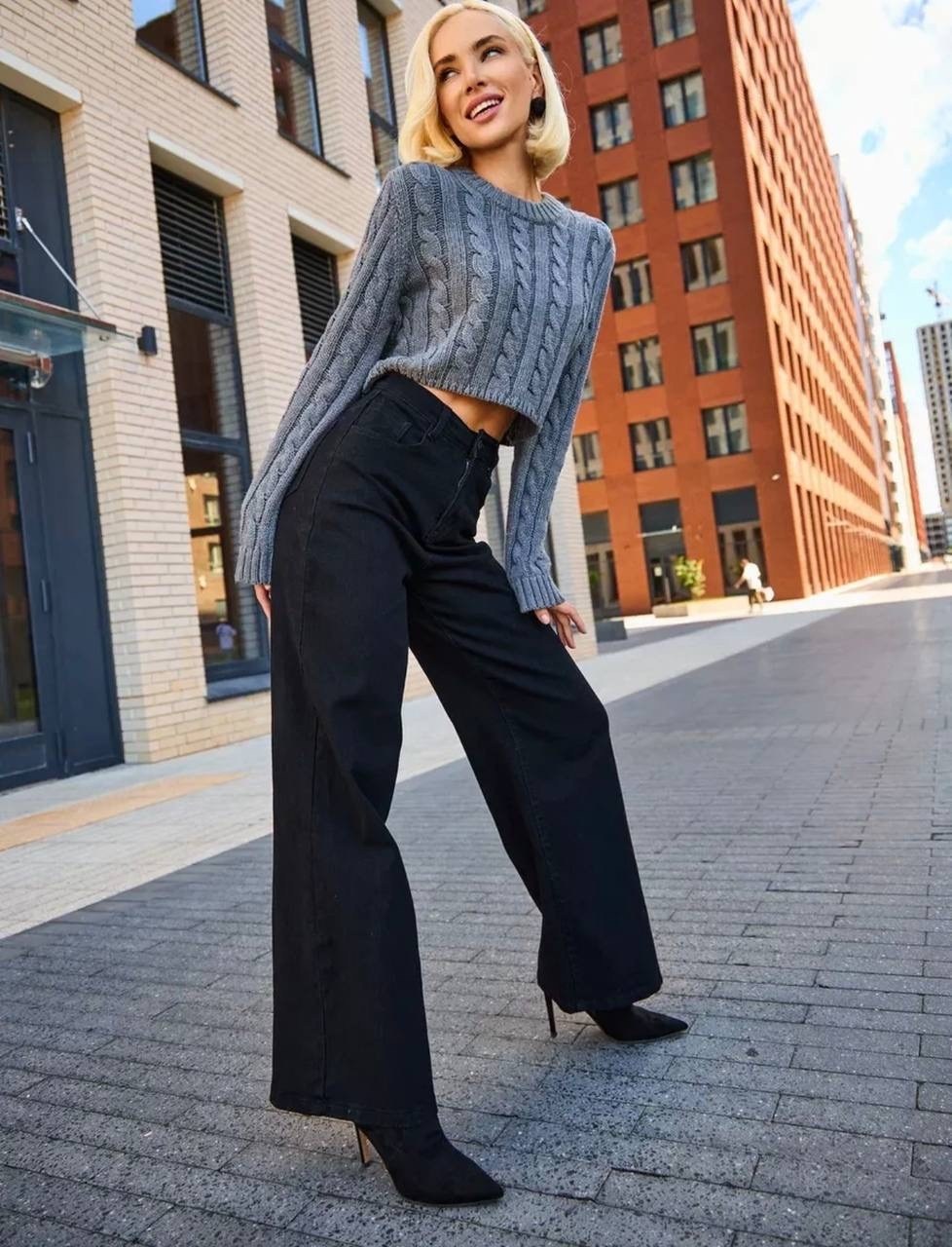 модные стильные,джинсы трубы женские с высокой посадкой,брюки широкие,джинсы брюки