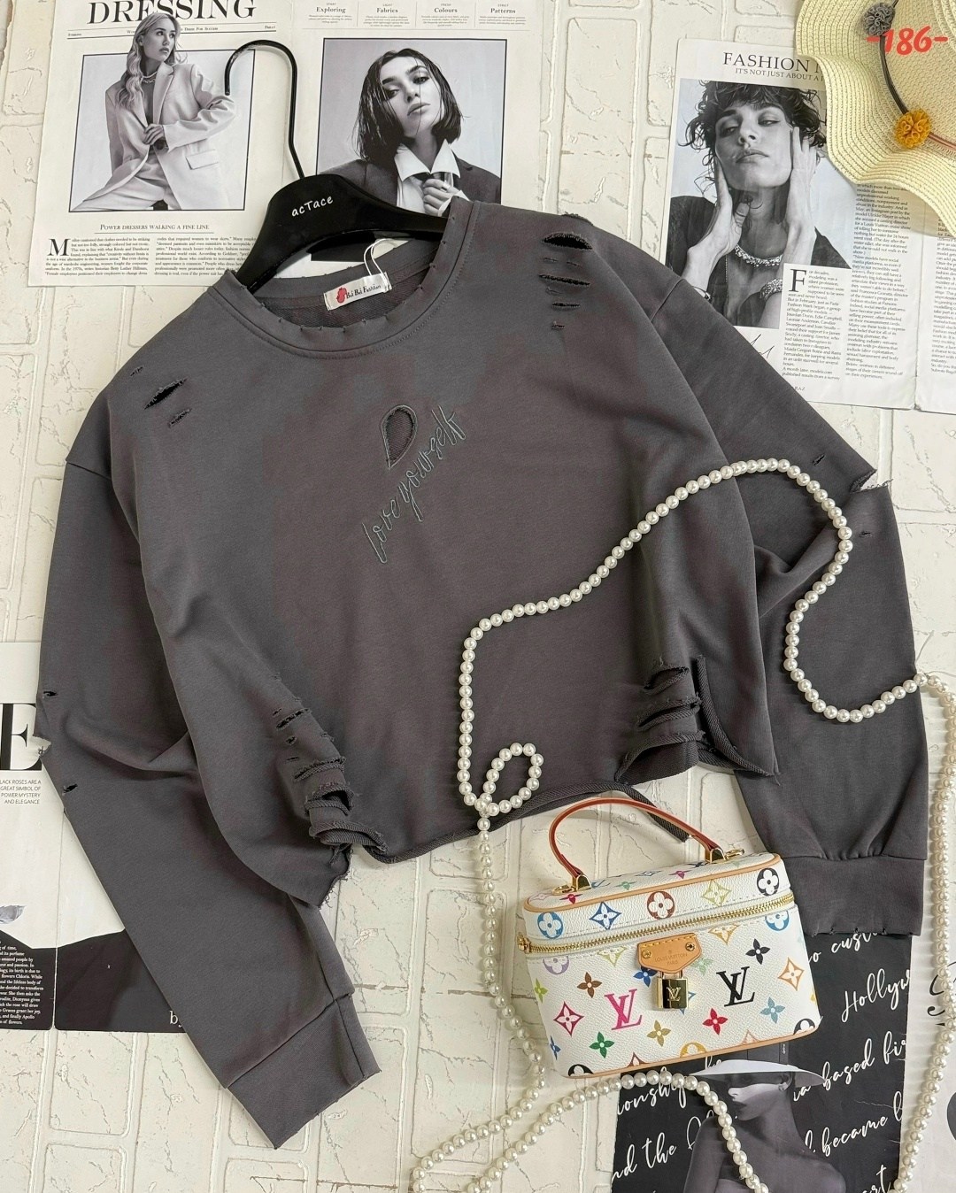 кофта оверсайз модная рваная с дырками kk fashion,женская кофта,свитшот женский,повседневная кофта,стильный свитшот