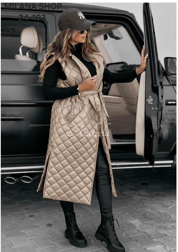 жилетка длинная женская,длинная жилетка,жилетка стеганая длинная,жилетка женская удлиненная,женская жилетка