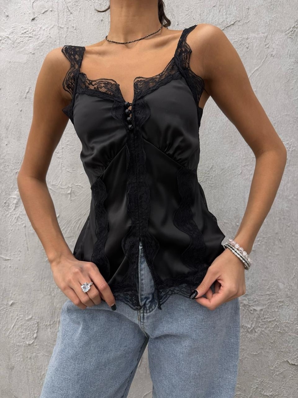 женские топы,топ с кружевом,топик женский,шелковая майка с кружевом,кружевной топ женский