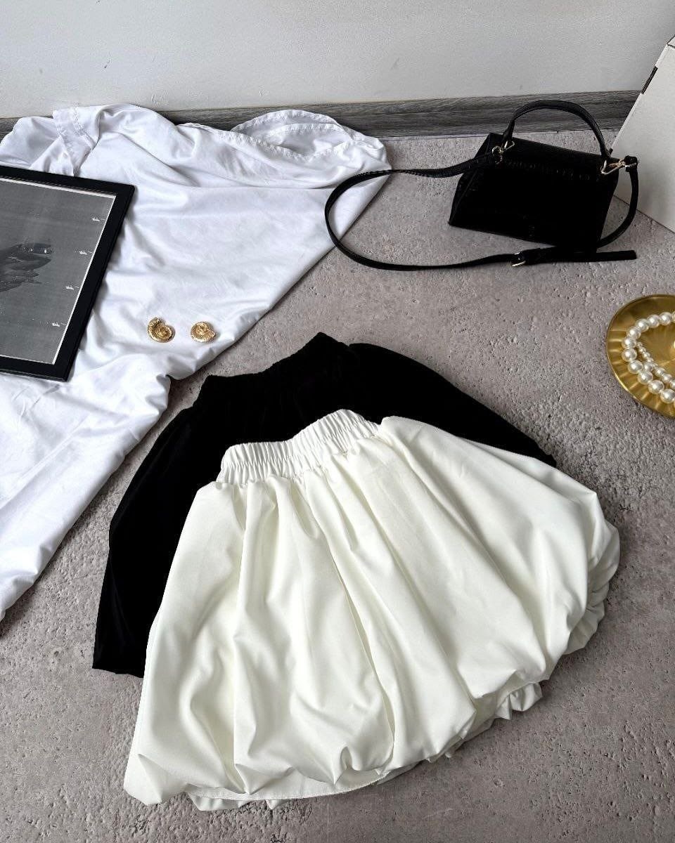 стильная юбка,юбки женские,белая юбка короткая,юбка с оборками,юбка белая
