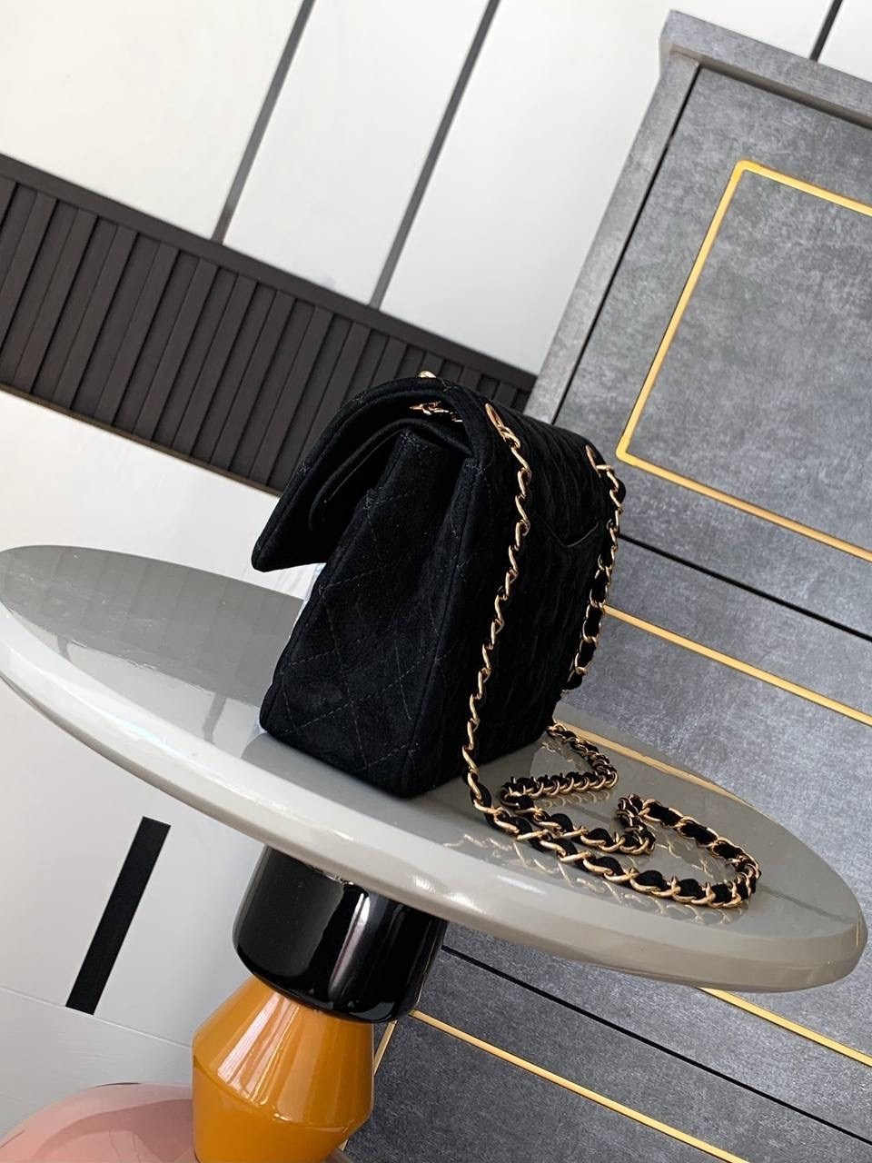 сумка из бархатной ткани в стиле шанель 17 см,сумка chanel,сумка шанель,женская сумка chanel,вельветовая сумка в стиле шанель 23см*20см