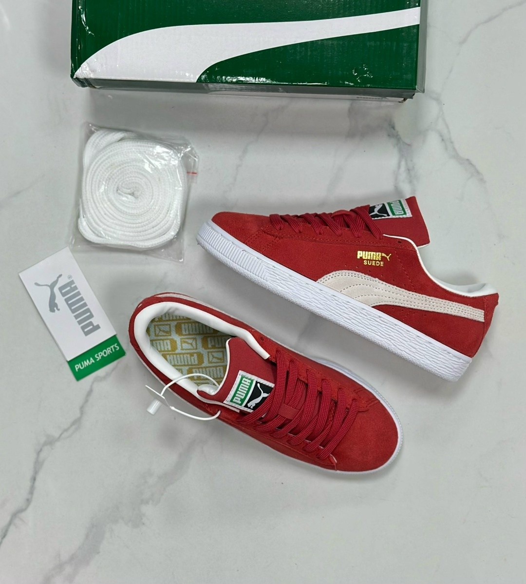 puma suede classic,кеды пума суеде классик,puma кроссовки,puma suede,кеды пума мужские белые с красным