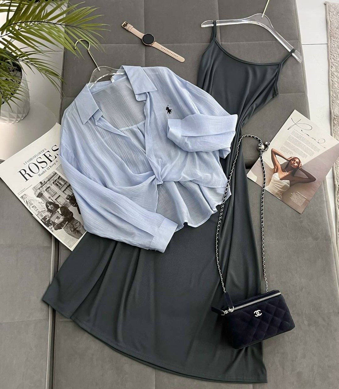 сарафан с рубашкой,стильные наряды,женская рубашка,рубашка блузка