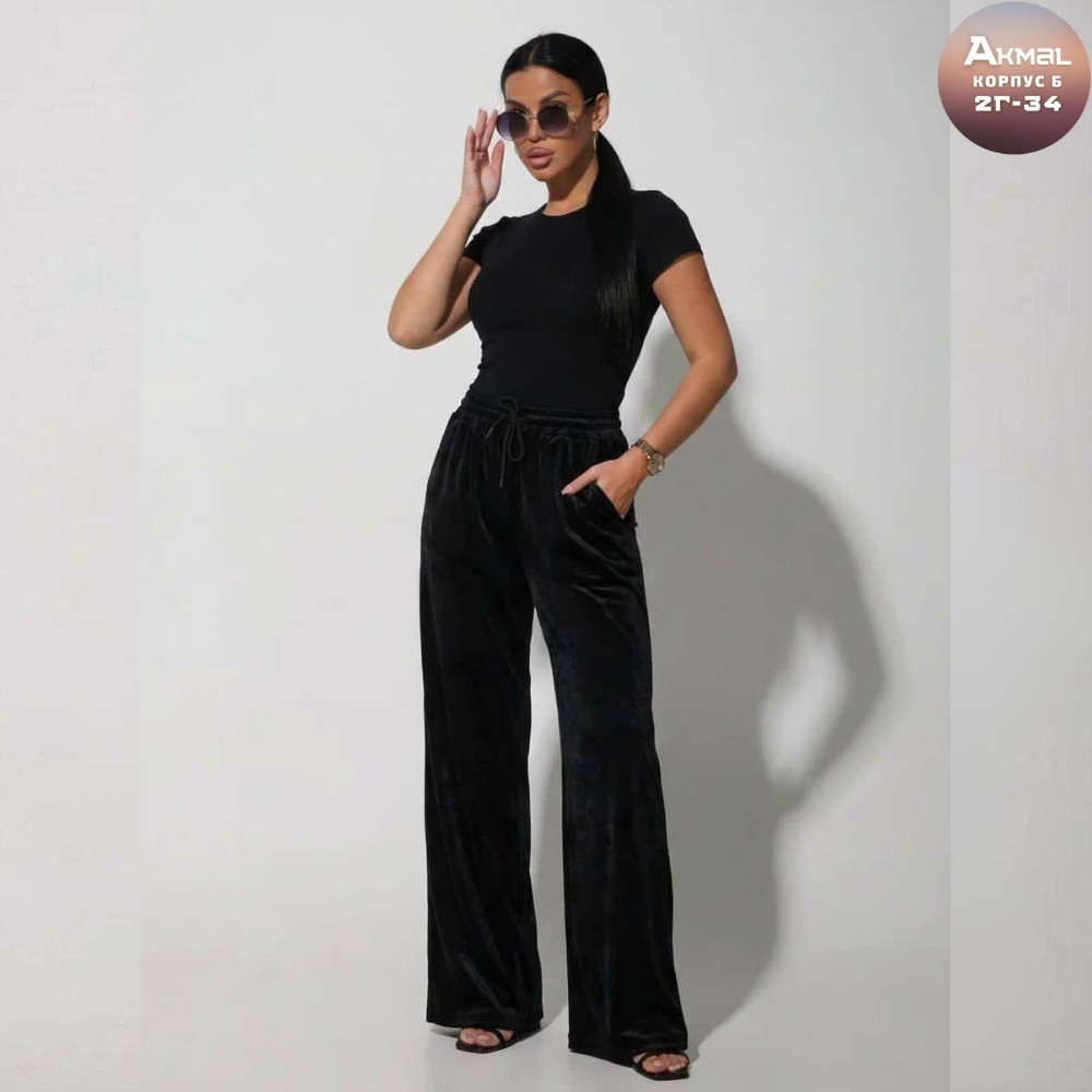 велюровый костюм,велюровый костюм женский,брюки женские палаццо,костюм женский,брюки женские