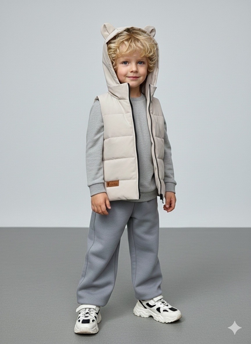 жилет детский,жилетка детская,жилет для малыша,жилет утепленная,жилет детский утепленный