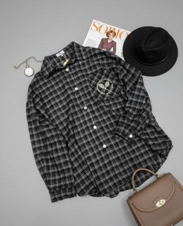 шерстяная рубашка в клетку тартан miu miu коричневый,рубашка женская в клетку,клетчатая рубашка,клетчатая женская рубашка,женские винтажные клетчатые рубашки