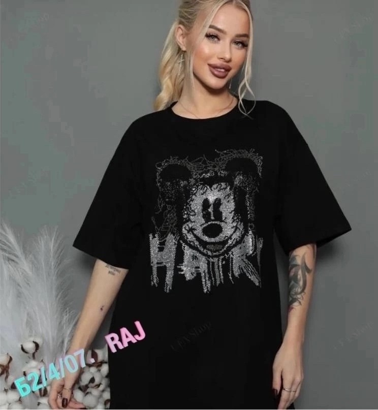 футболки женская,футболка оверсайз со стразам,футболки оверсайз с принтами,футболка женская оверсайз со стразами,женская футболка оверсайз