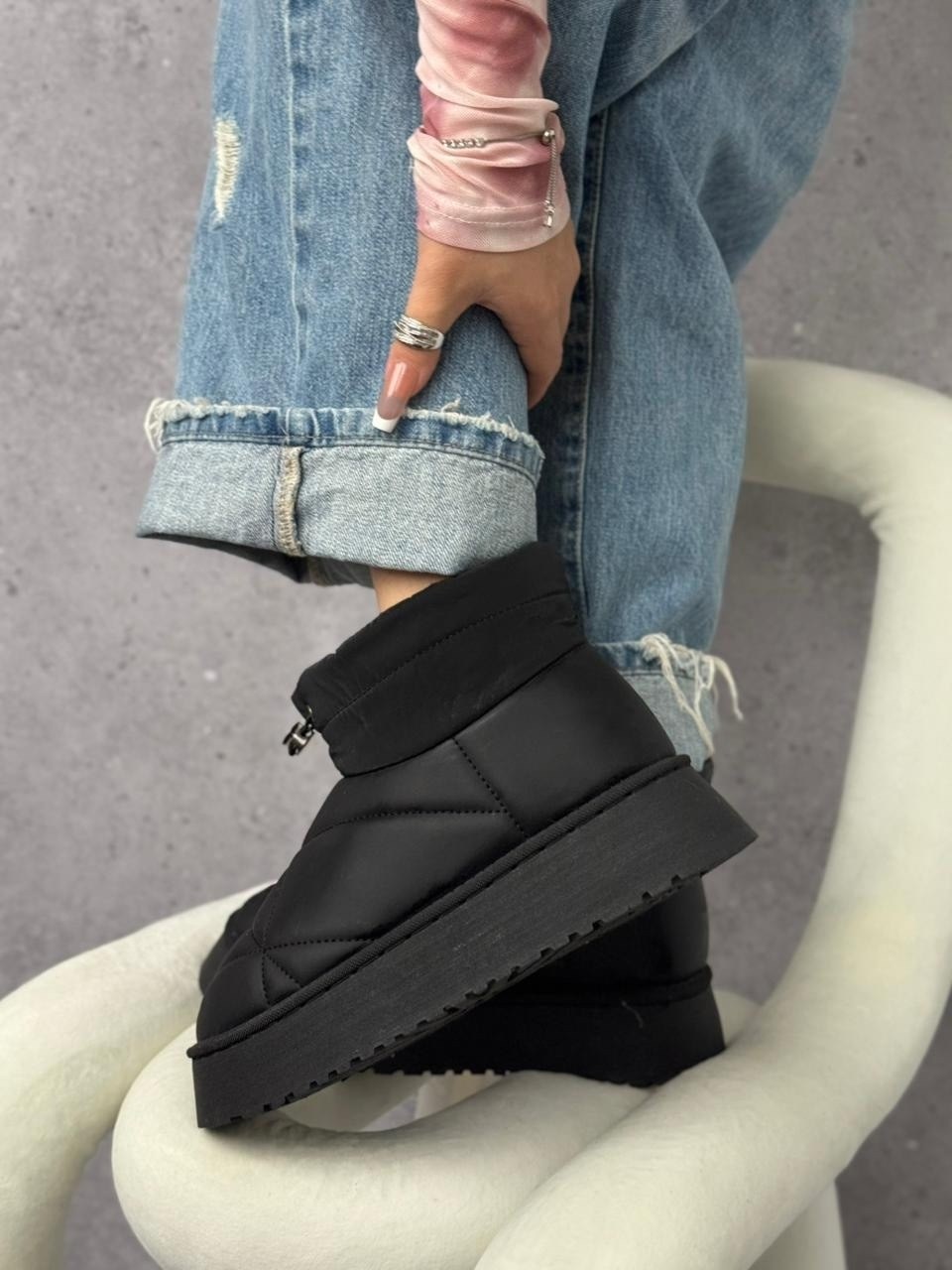 угги дутики женские короткие на высокой платформе,женские угги,mar&tom угги дутики женские короткие на высокой платформе,дутики женские, женская угги эко кожа