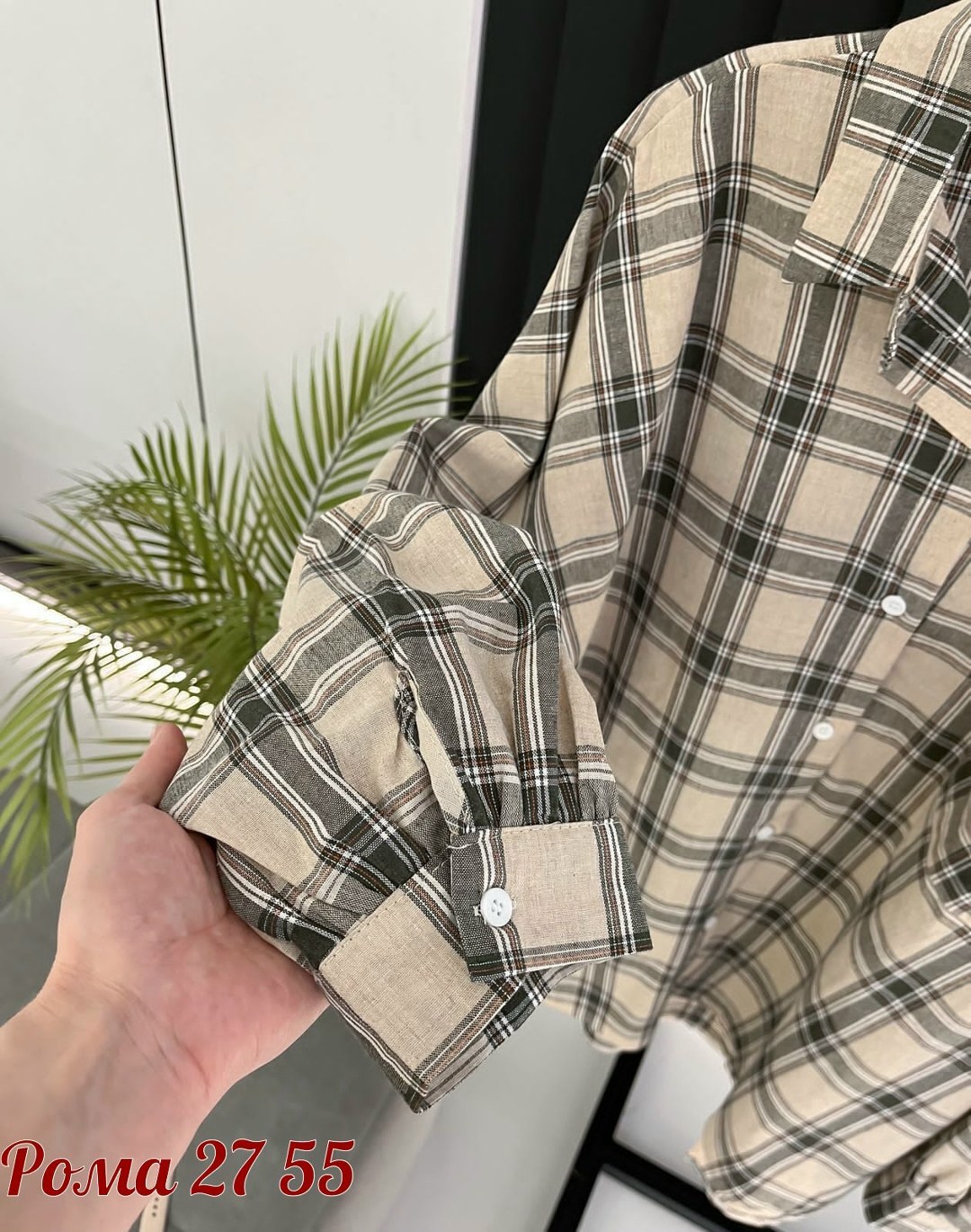 рубашка женская в клетку оверсайз,рубашка оверсайз в клетку thirteen brand,женская рубашка,рубашка в клетку,рубашка