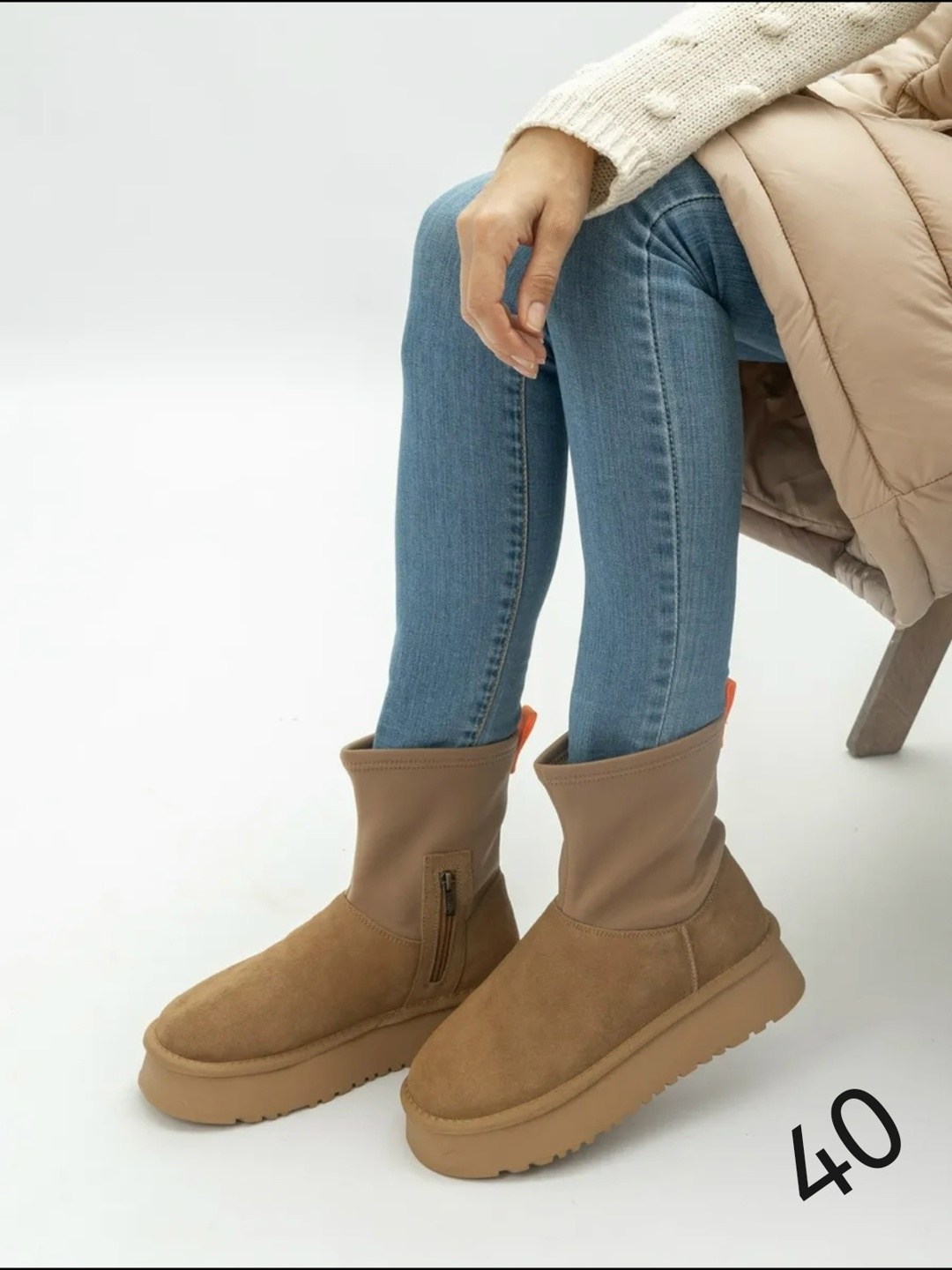 женские угги,угги короткие зимние ботинки на платформе,,угги,зимняя  женская