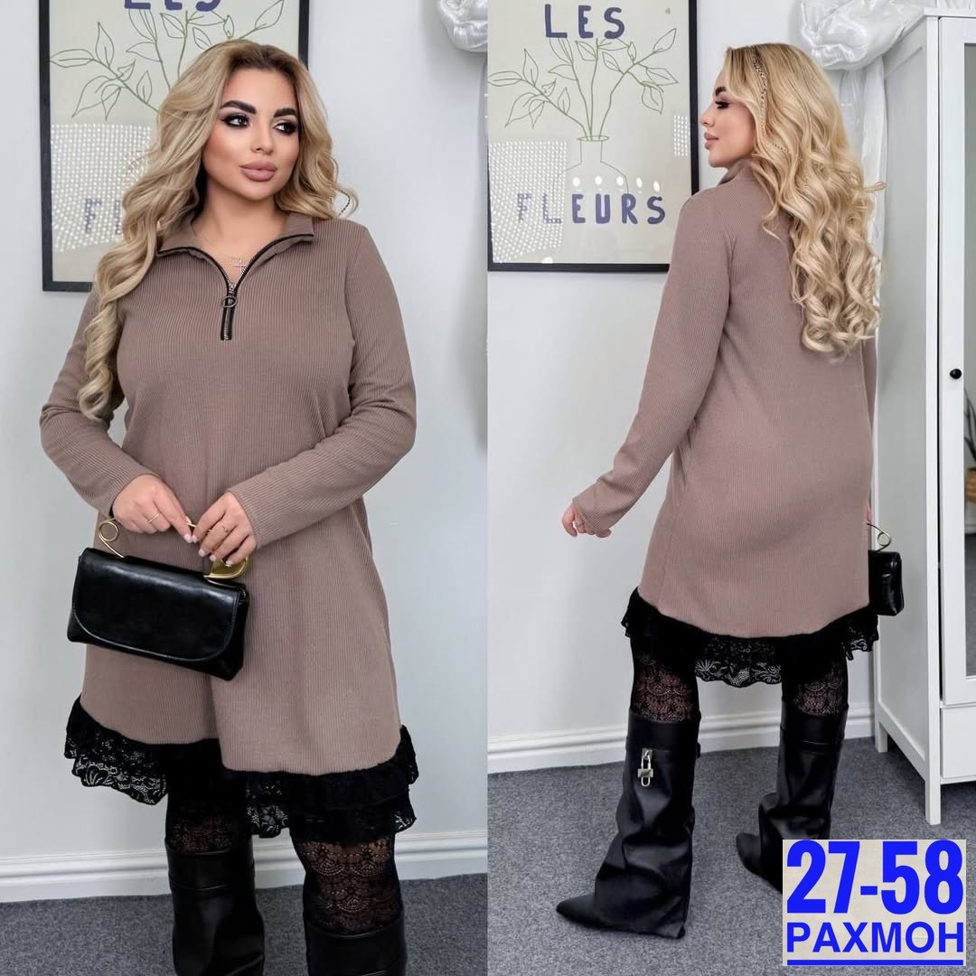 платье женская,платье,теплое платье,платье большие размеры,платье прямого