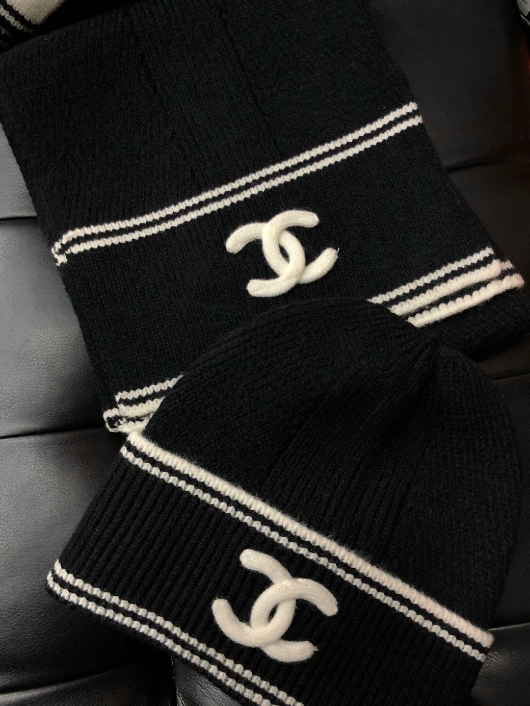 шапка chanel,шапка шанель,вязаная шапка chanel,шапка шанель оригинал,шарф chanel