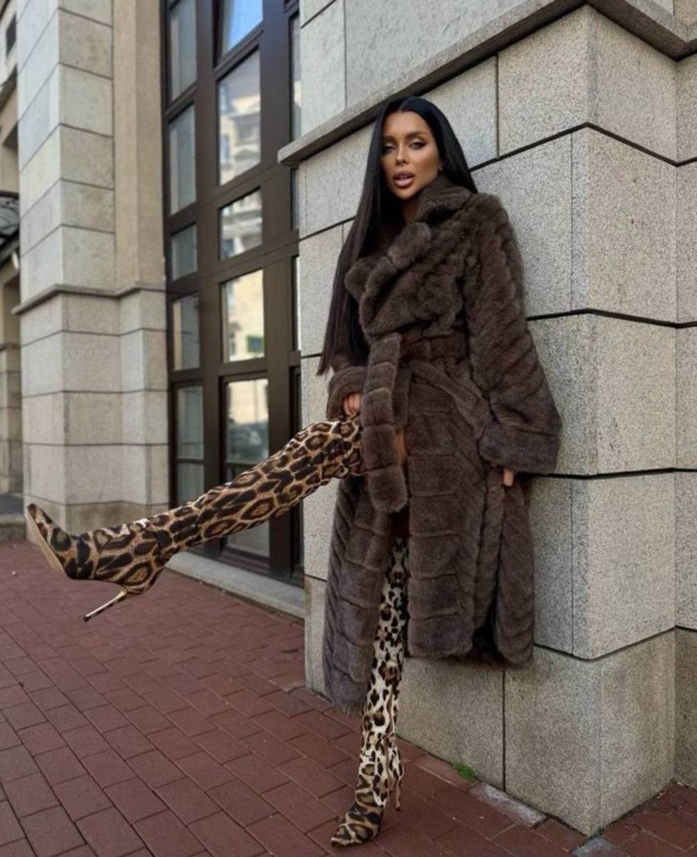 шуба из эко меха под норку,шуба из искусственного меха под норку,шуба под норку елочка 125 см memfys brand,шуба,шуба из экомеха