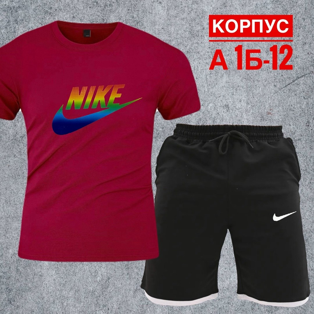 комплект одежды nike,мужские спортивные комплект,спортивный костюм мужской футболка шорты,комплект одежды