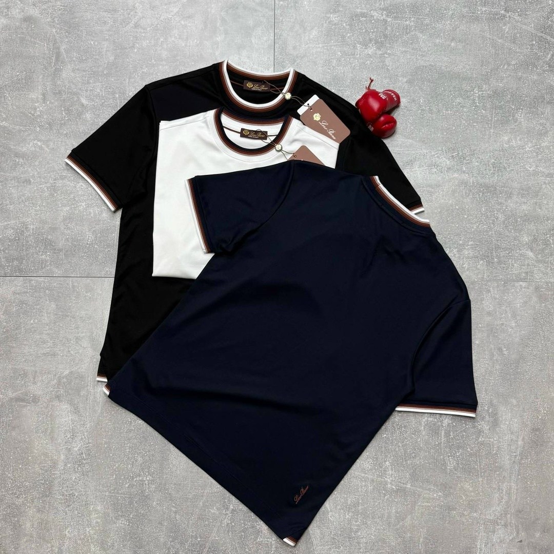 мужская футболка,футболки для мужчин,футболка loro piana,мужская футболка белая,футболка