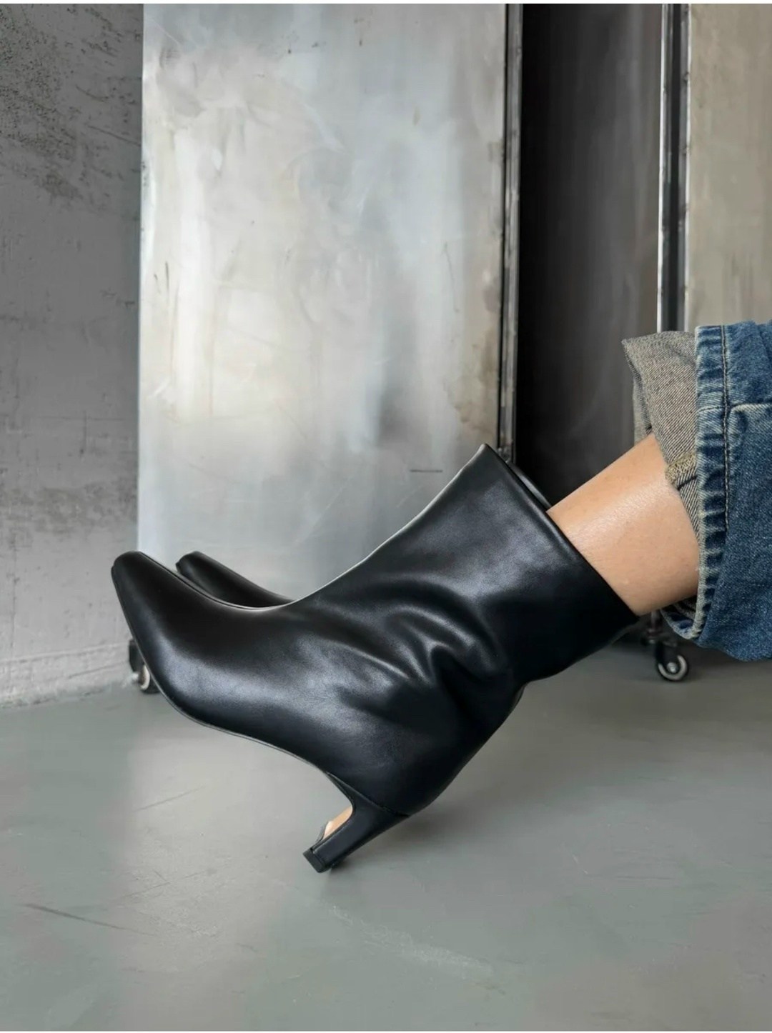 ботильоны,женские ботильоны,ботильоны на каблуке,ботильоны демисезонные на каблуке шпильке,ботильоны демисезонные на низком каблуке kabolooky 256368385