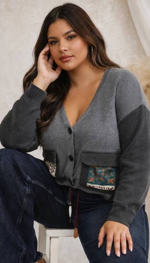 джинсовый кардиган,кардиган,кардиган с карманами,вязаный кардиган с карманами,джинсовый кардиган с карманами