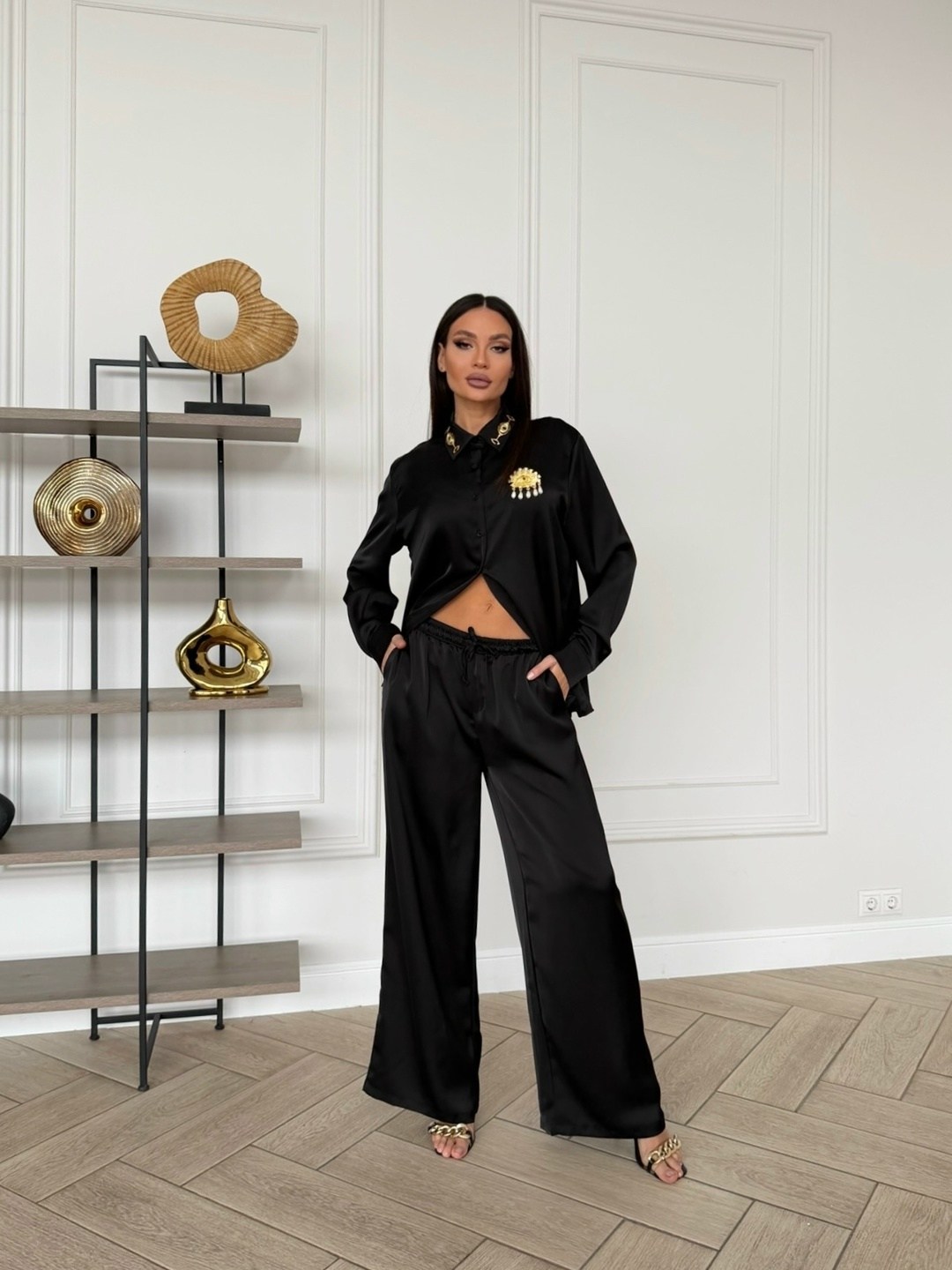 костюм с брюками,шелковый костюм,костюм классический,костюм женский,брючный комплект