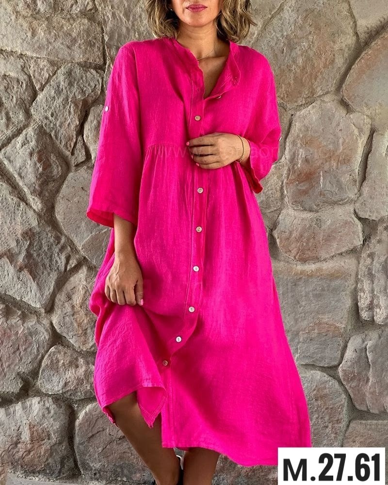 свободное платье рубашка на пуговицах,свободные платья для женщин,платье рубашка свободное,женское платье рубашка,платье рубашка из хлопка и льна