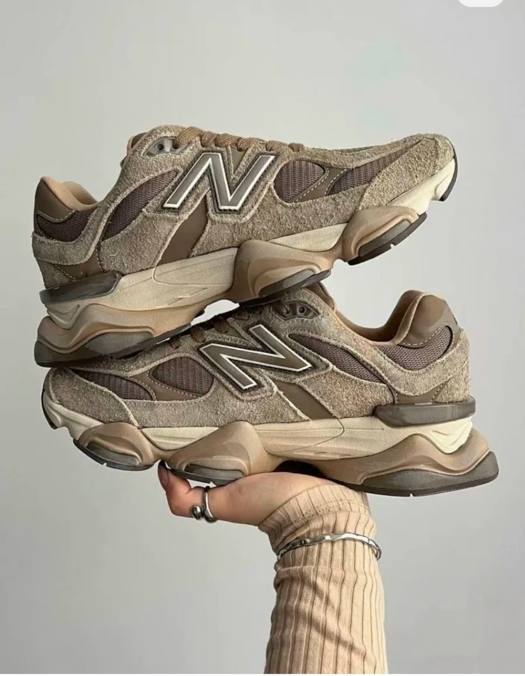 кроссовки nb 9060 mushroom brown,кроссовки new balance 9060,кроссовки new balance,кроссовки new balance 9060 36-41 серые,женские замшевые кроссовки nb 9060 beige/brown new balance