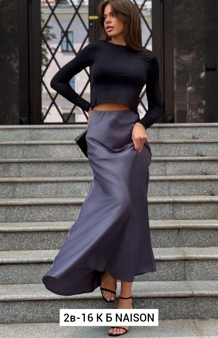 юбка атласная из шелка макси 110 см voronin s,юбка атласная женская,элегантные атласные юбки bgteever для женщин,юбка voronin классика,юбка макси