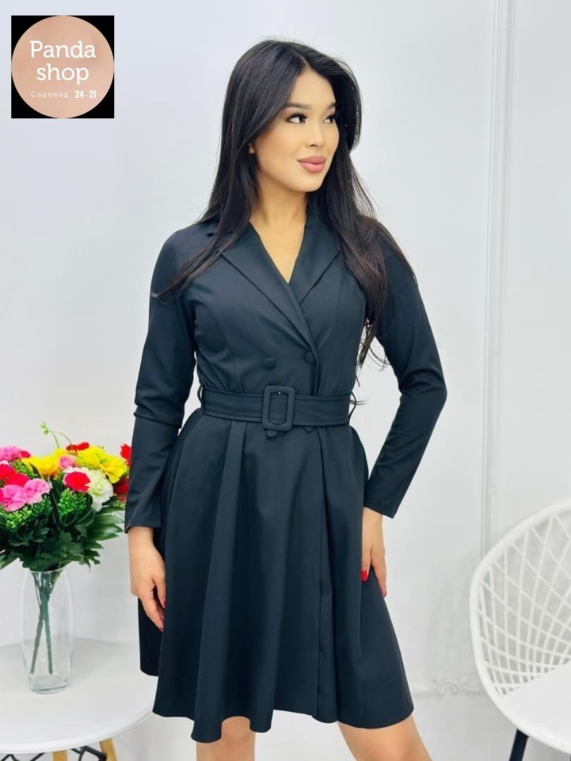 женское платье,платье,платье пиджак чёрное,стильное платье,платье черное
