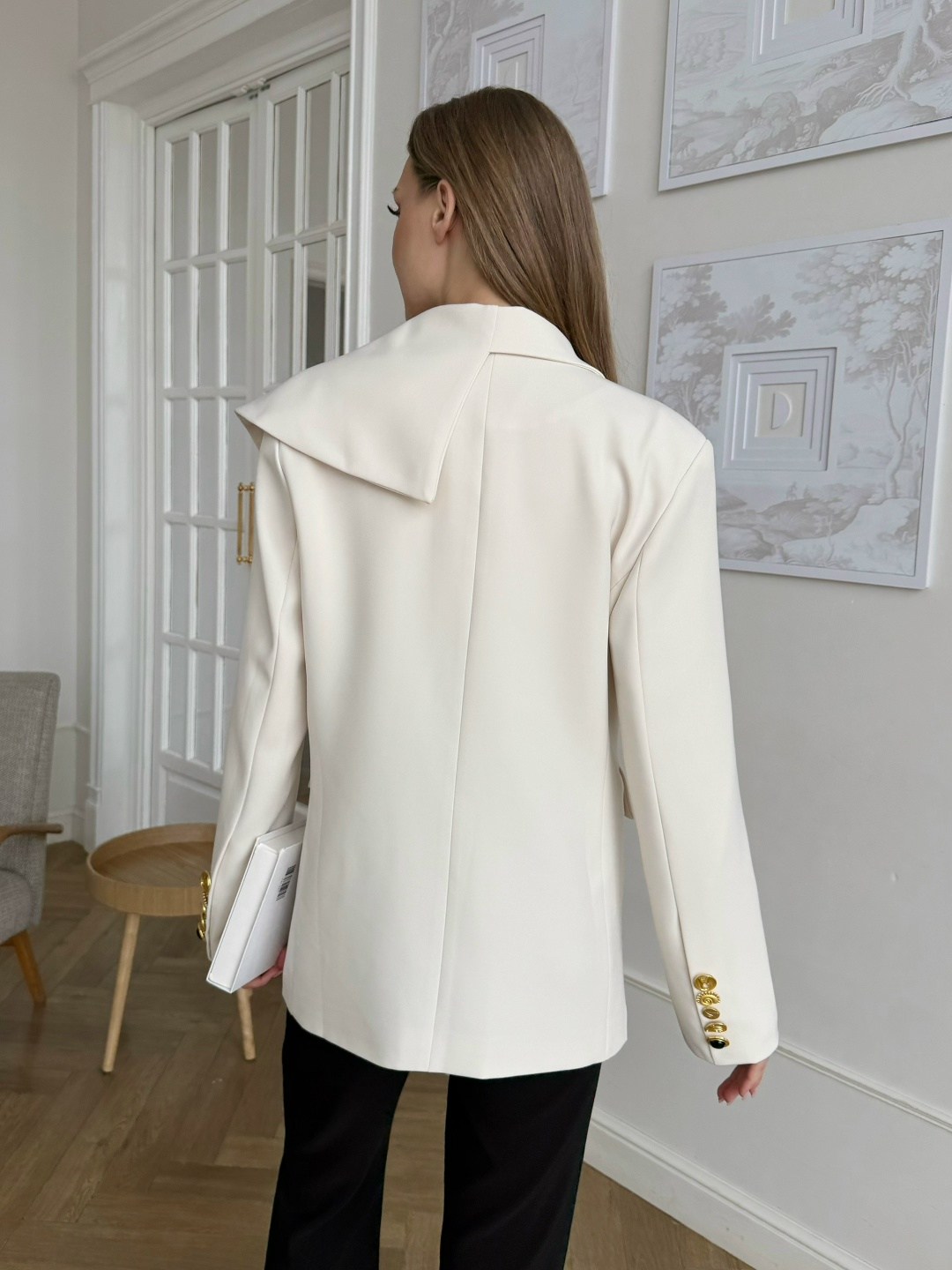 жакет the.woman 0012 молочный,жакет классический,жакет,жакет (пиджак) thewoman 0012 молочный,жакет и брюки