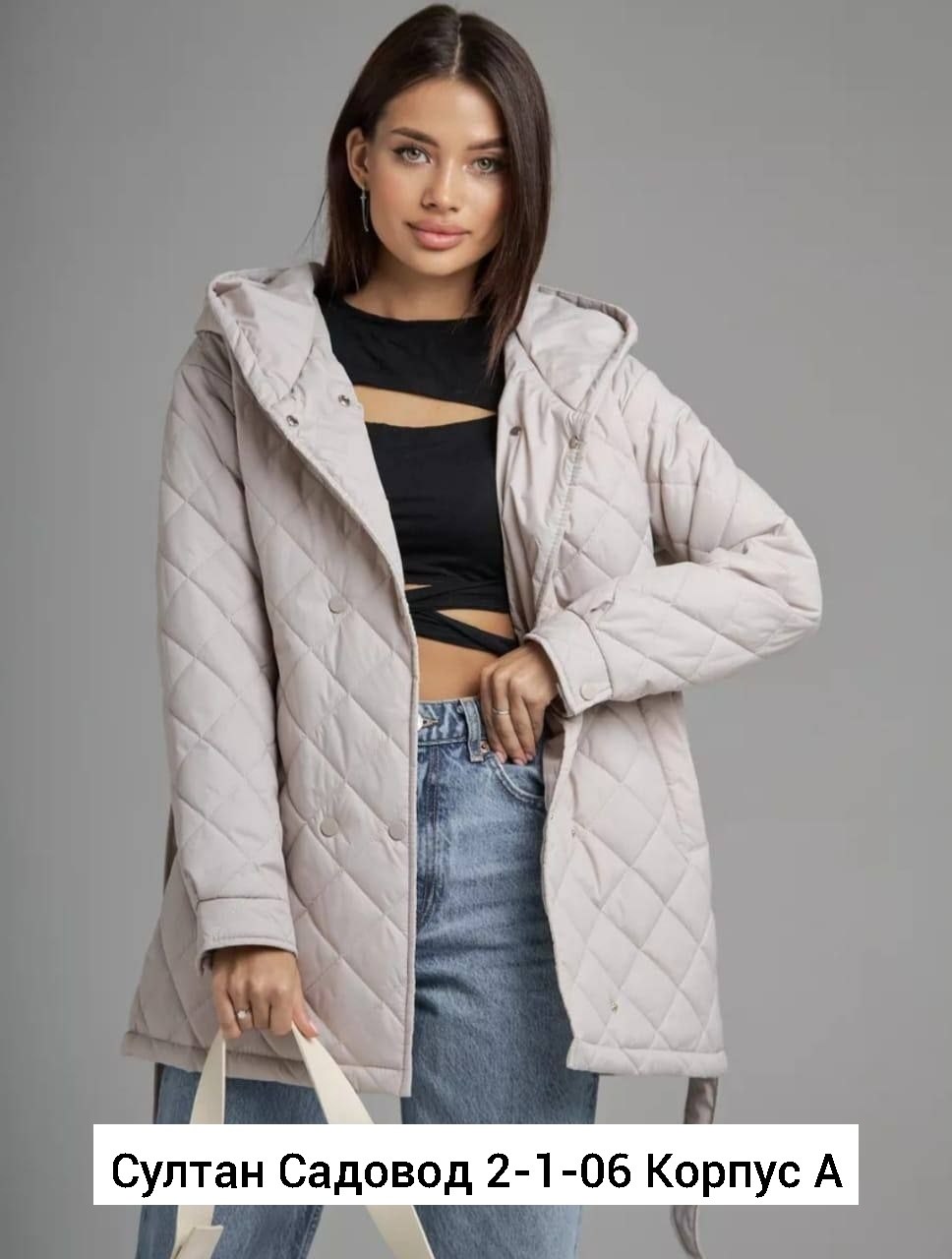 пальто стеганое с капюшоном демисезонное comokod,пальто с капюшоном стеганое демисезонное comokod woman,стеганая демисезонная куртка,пальто женское стеганое,куртка демисезонная женская