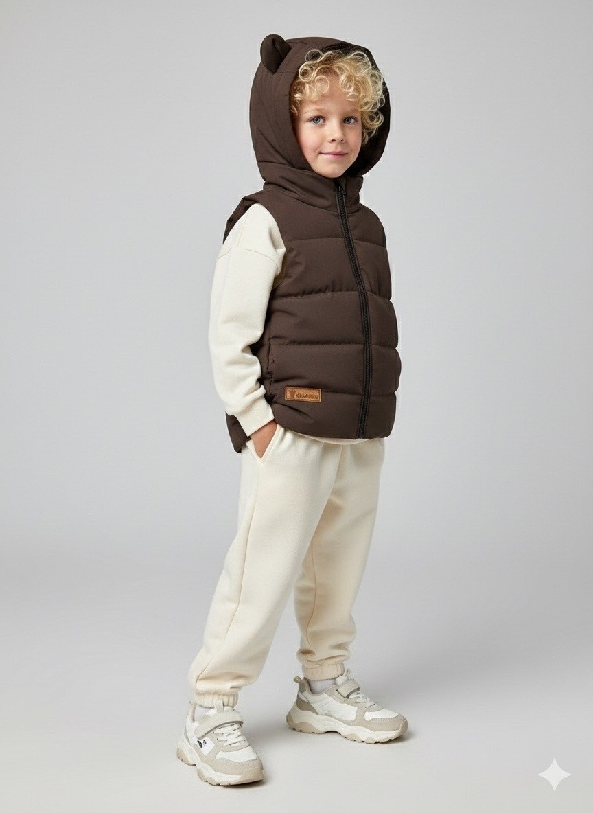 жилет детский,жилетка детская,жилет для малыша,жилет утепленная,жилет детский утепленный