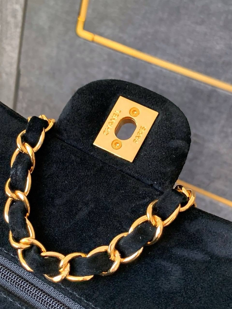 сумка из бархатной ткани в стиле шанель 17 см,сумка chanel,сумка шанель,женская сумка chanel,вельветовая сумка в стиле шанель 23см*20см