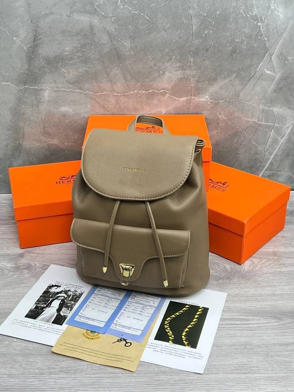 женские рюкзаки,рюкзак coccinelle,рюкзак,рюкзаки рюкзаки,рюкзак кожаный