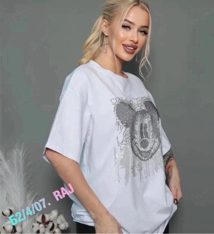 футболки женская,футболка оверсайз со стразам,футболки оверсайз с принтами,футболка женская оверсайз со стразами,женская футболка оверсайз