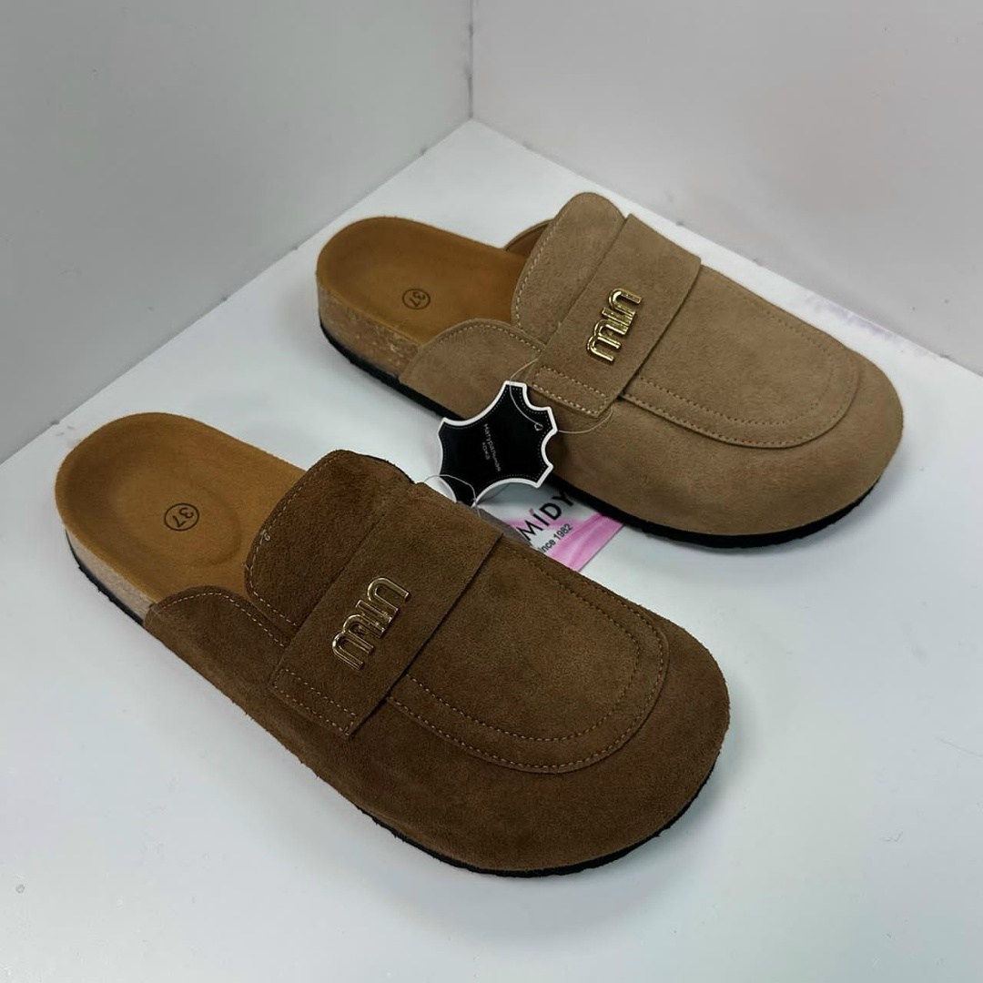 ,мюли сабо,мюли miu miu,сабо замшевые,женские шлепанцы