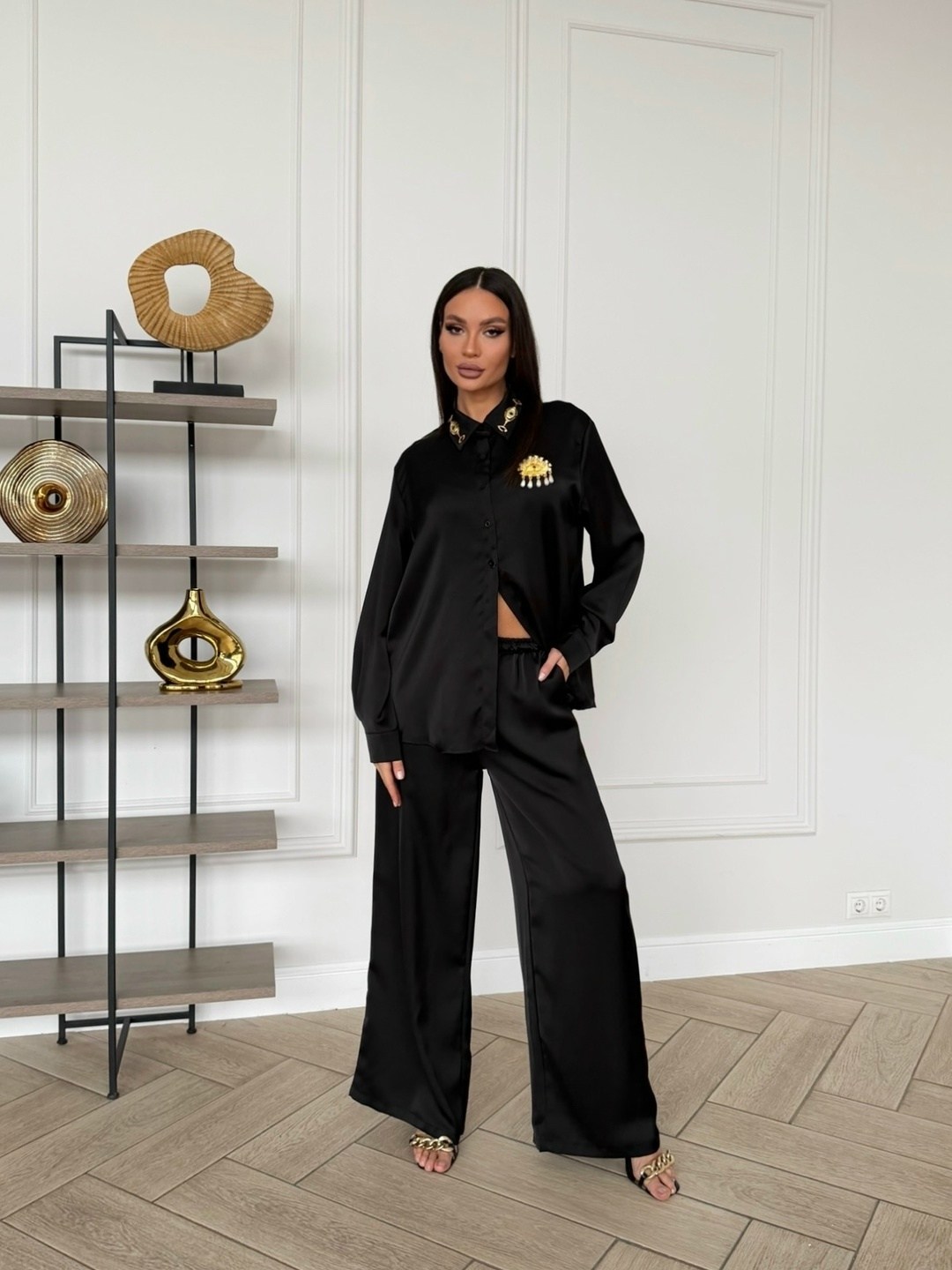 костюм с брюками,шелковый костюм,костюм классический,костюм женский,брючный комплект